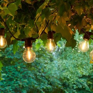 Tobias 10 ljósa framlenging - hvít