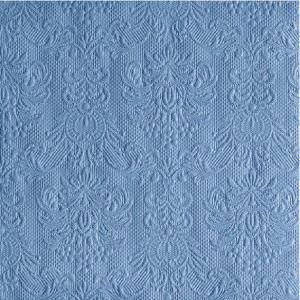 Himinbláar servíettur