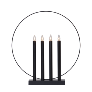 Glory aðventuljós - svart