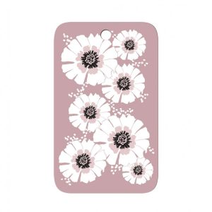Vorhús skurðarbretti Villiblóm - bleikt