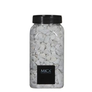 Skrautsteinar - hvítir