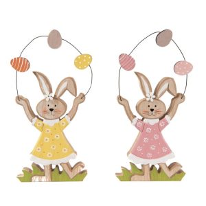 Viðarkanína með eggjum