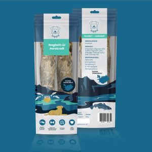 Loppa - Nagbein úr þorskroði í poka