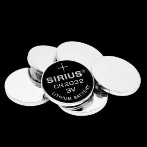 Sirius batterí CR2032, 6 stk