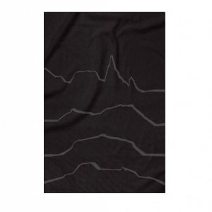 Vorhús handklæði Fjallasýn - svört