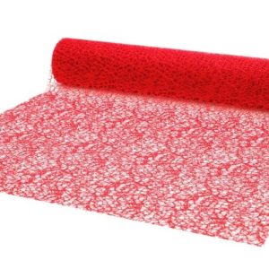 Rauður Crispy renningur