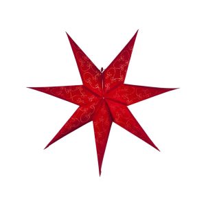 Decorus pappastjarna - rauð