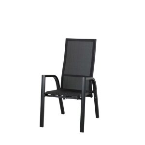 Dakota stóll - svartur