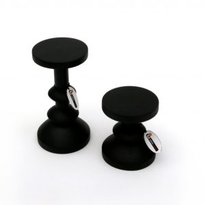 Hekla kertastjaki - svartur