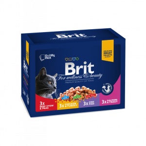 Brit Premium Cat Pouches Family Plate