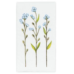 Hekla servíettur Gleym mér ei