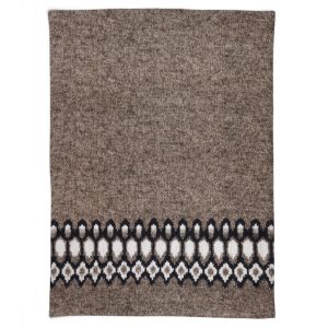 Hekla viskustykki Lopi - brúnt