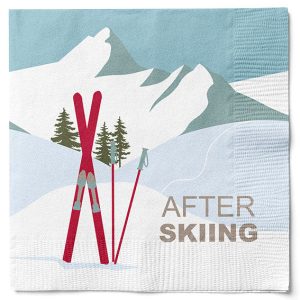Servíettur After skiing