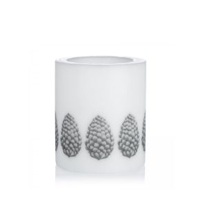 Hekla kerti Köngull - hvítt