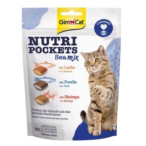 GimCat Nutri Pockets SeaMix – 150g
