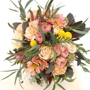 Athygli brúðarvöndur