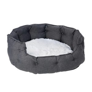 Dogman Classy hringlaga bæli - grátt