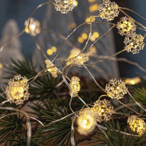 Nynne ljósasería 40 ljósa - silfur vír