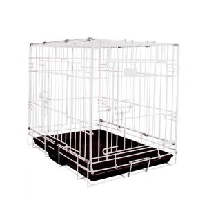 Dogman stálbúr - hvítt