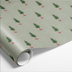 Gjafapappír Tiny tree 5m