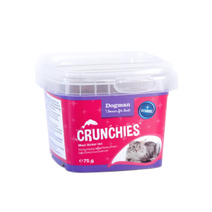 Kattarnammi - Crunchies með laxi