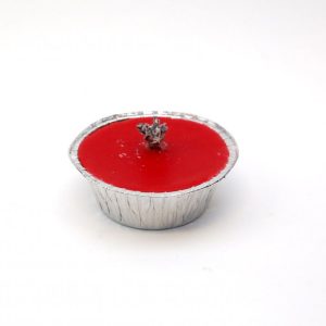 Útikerti frá Heimaey - rautt