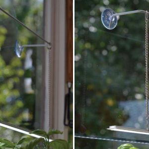 Veggfesting með sogskálum