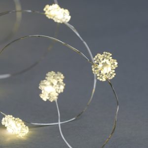 Nynne snjókorn ljósa - batt