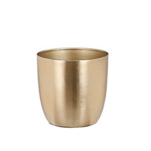 Alano pottur h11xd11,5cm - gylltur