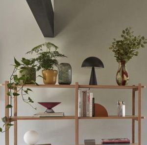 Mush mini borðlampi - svartur