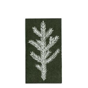 Hekla servíettur Greni - svart