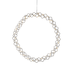 Hoop krans silfur - batt