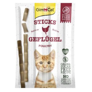 GimCat Sticks Fuglakjöt – 4stk