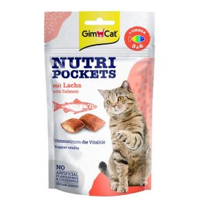 GimCat Nutri Pockets með laxi – 60g