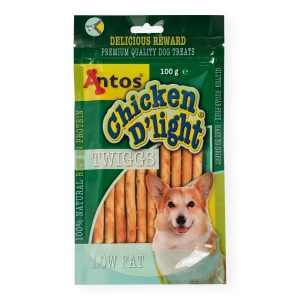 Antos Chicken D’light Twiggs – 100 gr
