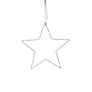 Mira stjarna hangandi, svört - hvít ljós