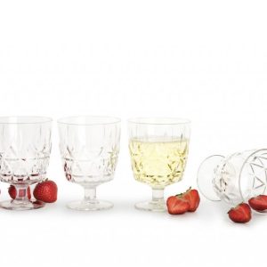 Sagaform picnic glös á fæti