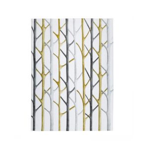 Hekla viskustykki - Gullnar greinar