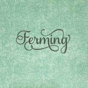 Eucalyptus sléttar serívettur - svart letur