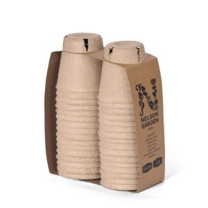 Fiberpottar hringlaga