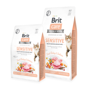 Brit Care Cat Grain-Free SENSITIVE HEALTHY DIGESTION AND DELICATE TASTE