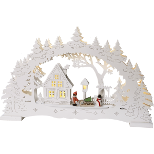 Aðventumynd Ulm útskorin - batt