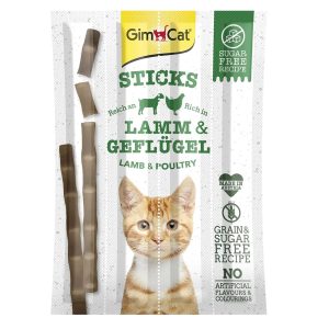 GimCat Sticks Lamb & Fuglakjöt – 4stk