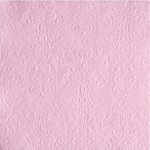 Ljósbleikar servíettur