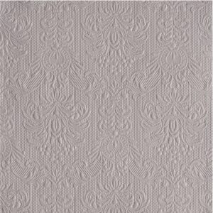 Steingráar servíettur