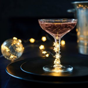 Trille stjörnusería - hvít, batt