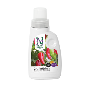 Chili næring frá Nelson Garden