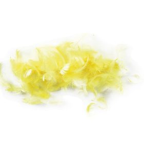 Fjaðrir 5 gr - gular