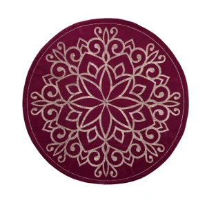 Stassia jólatrésdúkur frá Lene Bjerre - vinrauður