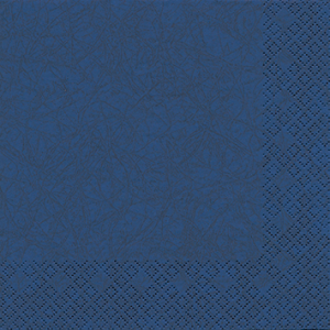 Dökkbláar servíettur